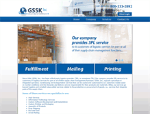 Tablet Screenshot of gsskinc.com
